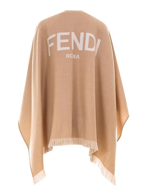 find original fendi poncho on discount